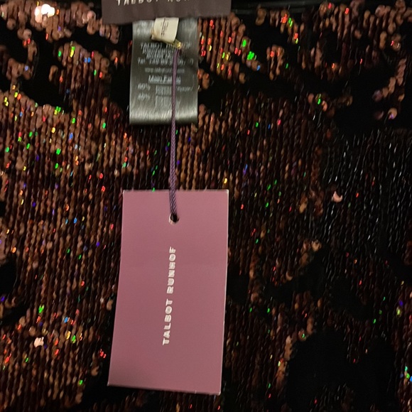 Women’s elegant dress, back is longer and beautiful thin velvet black - Picture 6 of 9